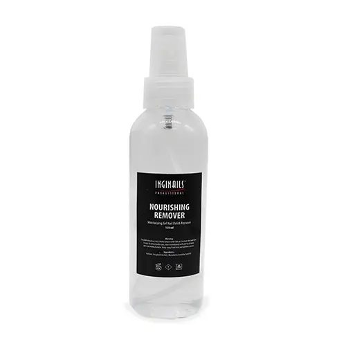 Nourishing Remover Inginails - hydratační odstraňovač gel laků s makadamovým olejem 150 ml