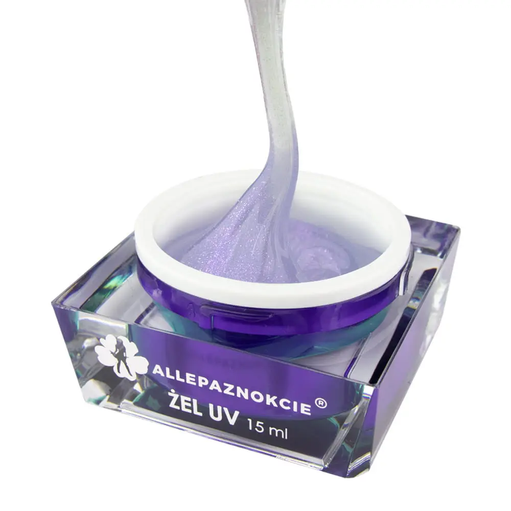 UV gel na nehty - Jelly Moonlight Violet, 15ml
