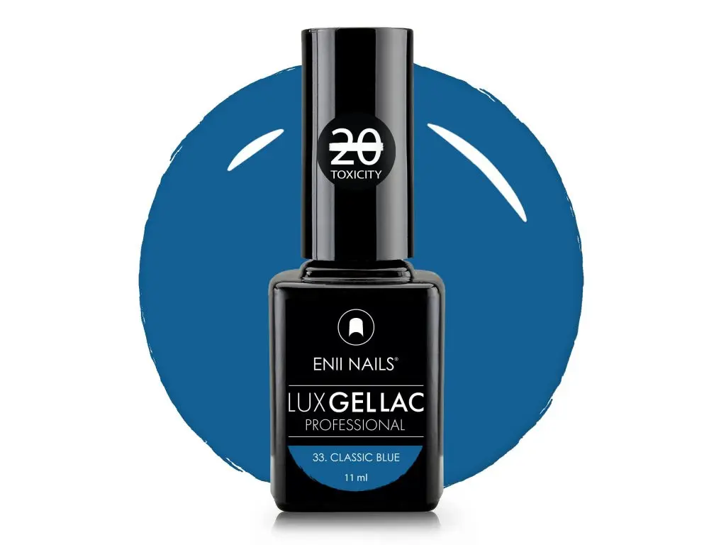 ENII LUX GEL LAC, 33 - Classic Blue, 11 ml