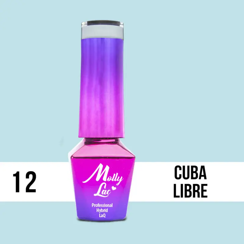 MOLLY LAC UV/LED gel lak Cocktails and Drinks - Cuba Libre 12, 10 ml