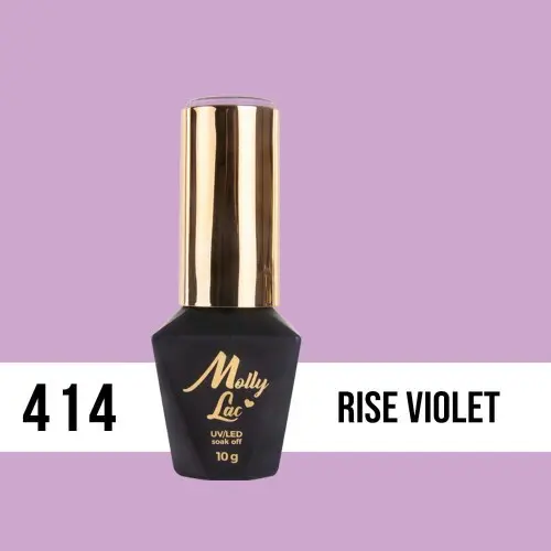 Gel lak, UV/LED Molly Lac - Rise Violet 414, 10ml