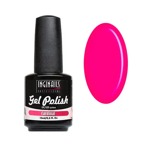 UV gel lak Inginails Professional 15ml - Cardinal