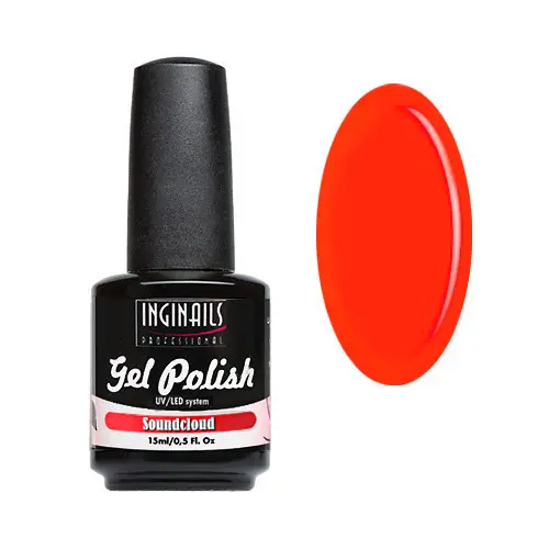 UV/LED barevný gel lak Inginails Professional 15ml - Soundcloud