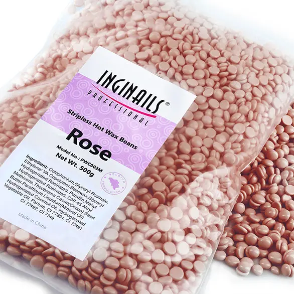 Kosmetický depilační vosk - perličky – Rose, 500g