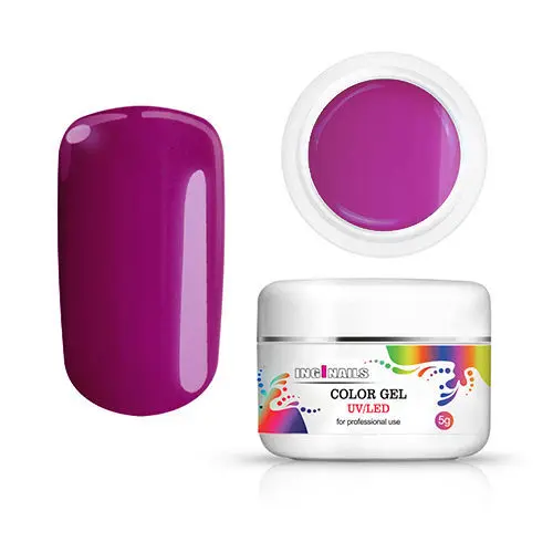 Barevný gel Inginails UV/LED - Violet Smoke, 5g