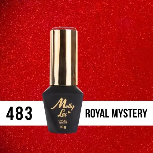 Gel lak, UV/LED Molly Lac - Royal Mystery 483, 10ml