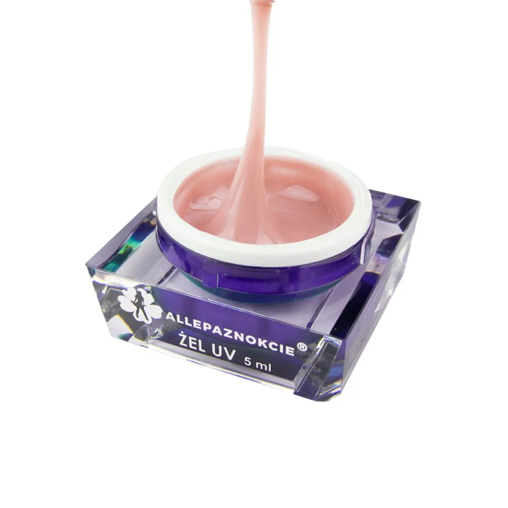 UV modelovací gel na nehty - Jelly Bisque, 5ml