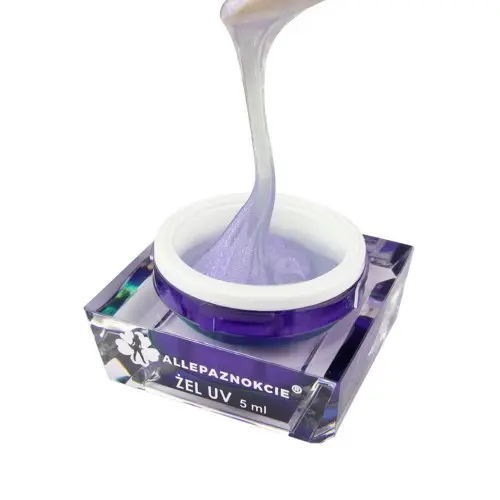UV modelovací gel na nehty - Jelly Moonlight Violet, 5ml