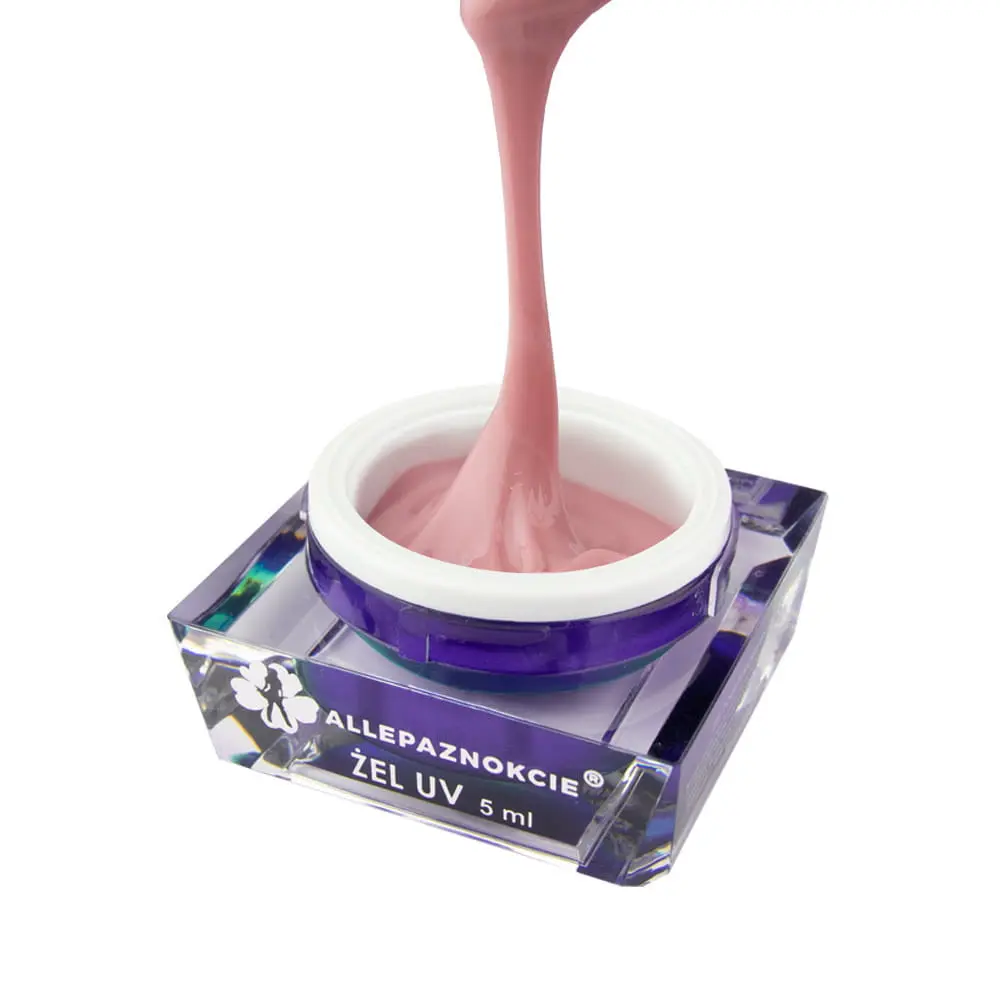 UV modelovací gel na nehty - Jelly Nude, 5ml