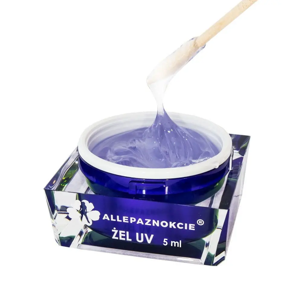 UV modelovací gel na nehty - Jelly Clear Glass, 5ml