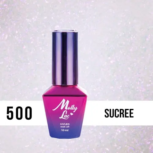 MOLLY LAC UV/LED gel lak Bling It On -  Sucree 500, 10ml