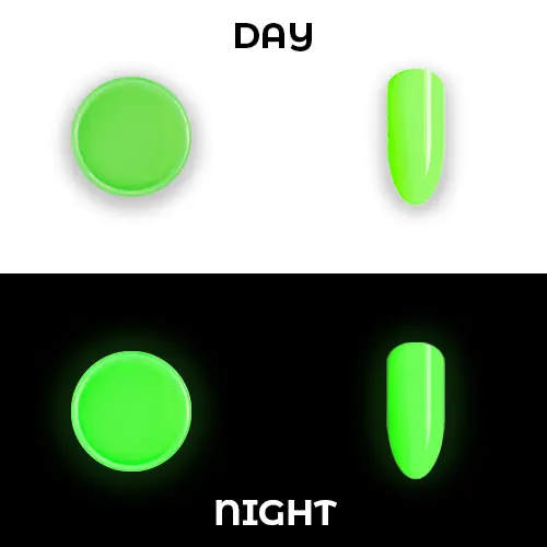 Fluorescenční prášek - Green, 1g