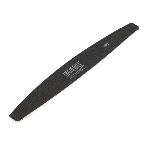 Inginails Professional Vyměnitelný samolepicí brusný papír na kovový pilník - černý oblouk 180