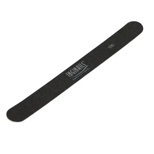 Inginails Professional Vyměnitelný samolepicí brusný papír na kovový pilník - černý rovný 100