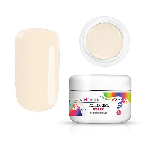 Barevný gel Inginails UV/LED - Skin Peach, 5g