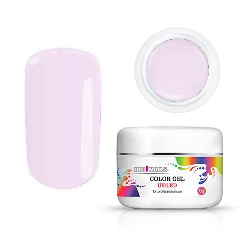 Barevný gel Inginails UV/LED - Pastel Purple, 5g