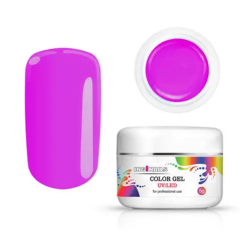 Barevný gel Inginails UV/LED - Purple Barbatus, 5g