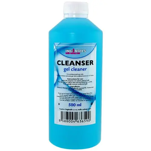 Čistič gelu Inginails- 500 ml - Cleanser, modrý