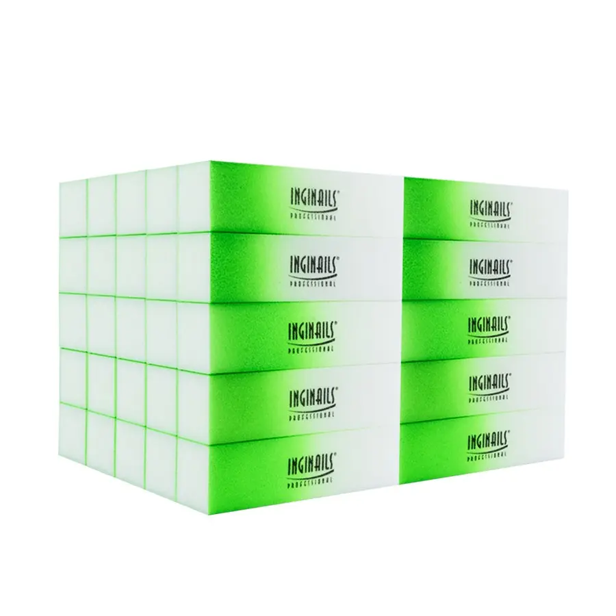 Inginails Professional Blok - zelené ombré, 120/120 - 4stranný