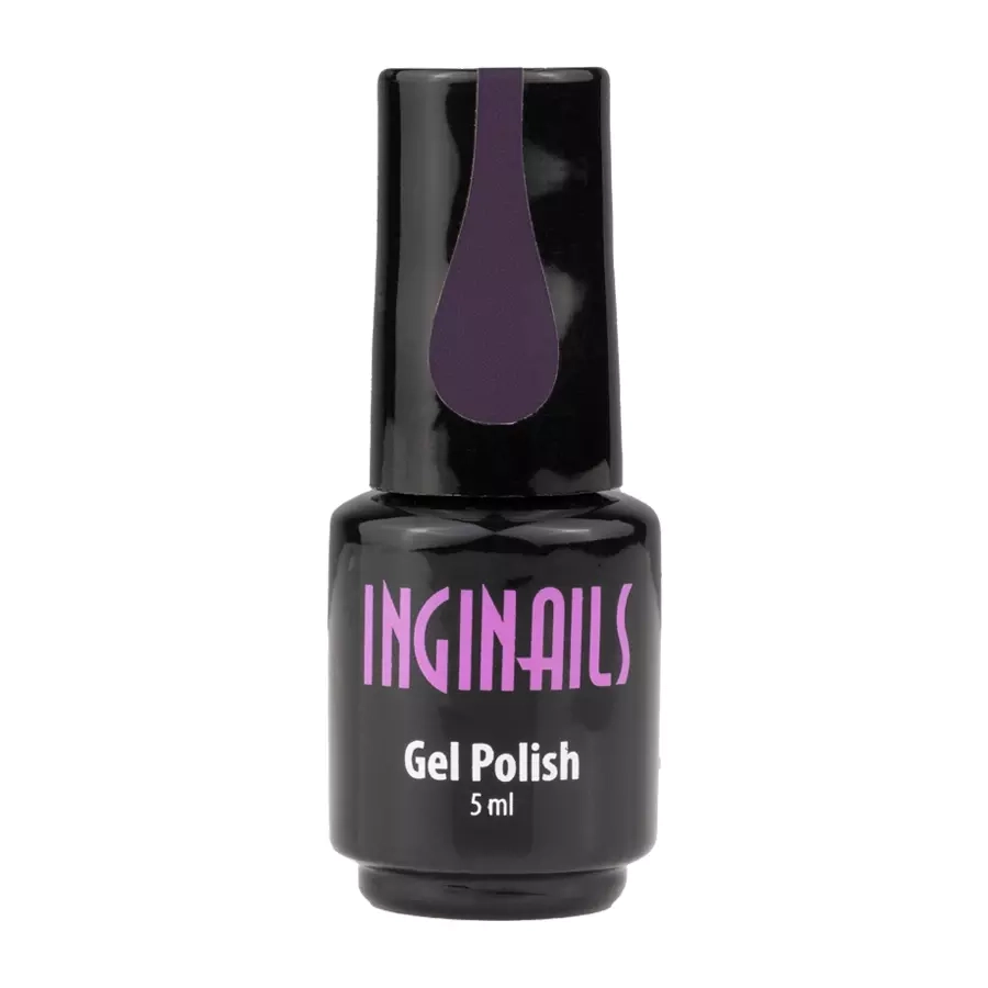 barevný gel lak Inginails – Pearly Aubergine 049, 5ml