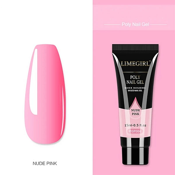 Barevný polygel - Nude Pink, 15ml