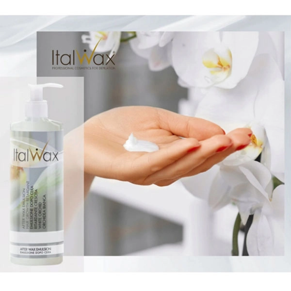 ItalWax After Wax emulze po depilaci, bílá orchidej 100 ml