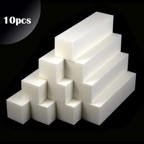 10ks - Inginails 4-stranný blok, bílý 80/80