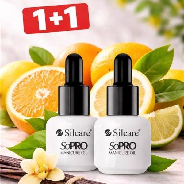 Silcare SoPro olejíček na nehty - HEMA FREE, 15ml - AKCE 1+1 ZDARMA
