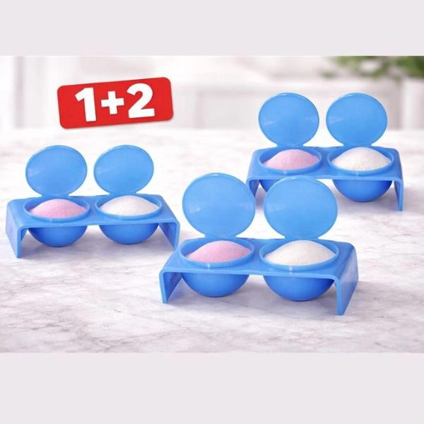 Modrá miska na liquid a akryl - dvojdílná - AKCE 1+2 ZDARMA