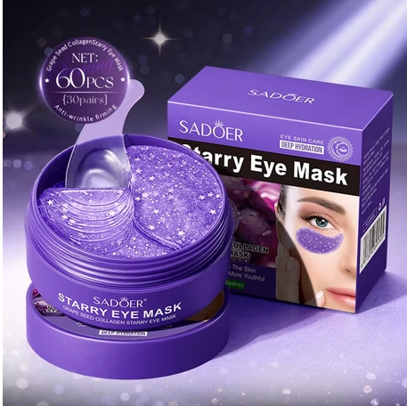 Collagen Starry Sky Eye Mask - Grape seed, 60ks
