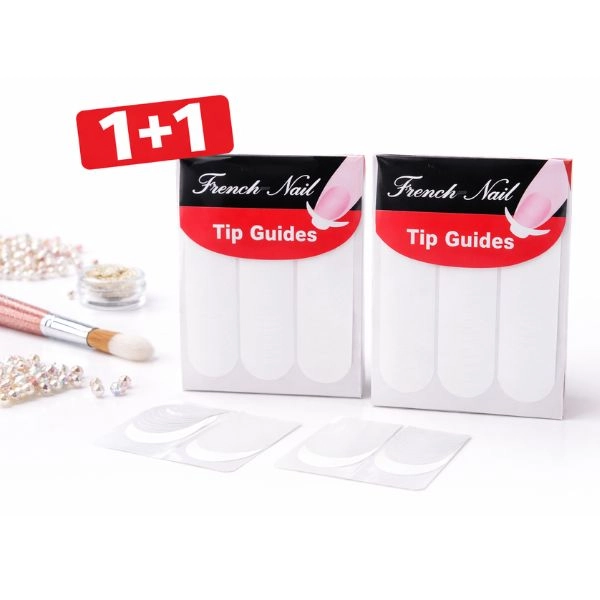 Šablonky na francouzskou manikúru - AKCE 1+1 ZDARMA