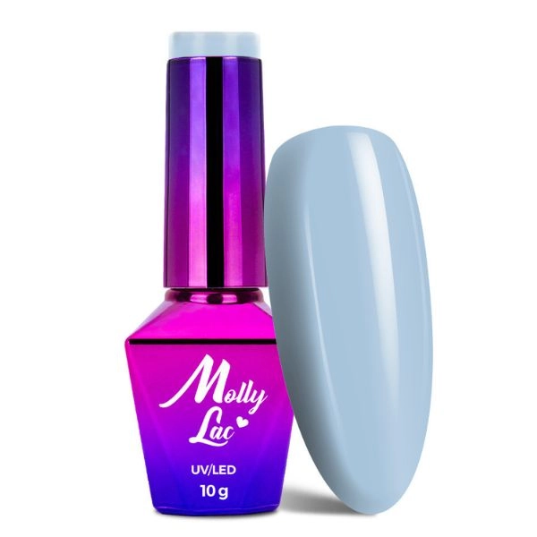 UV/LED Hybridní gel lak MollyLac Pure Nature - Top of the Mountain č. 105, 10g