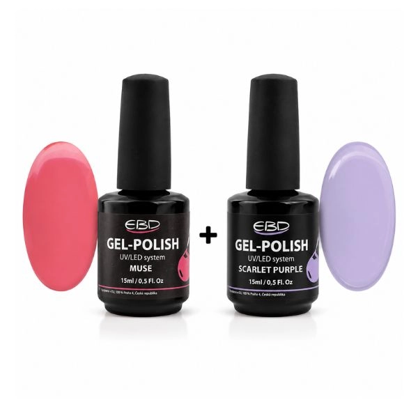 UV/LED gel lak EBD - AKCE 1+1 ZDARMA
