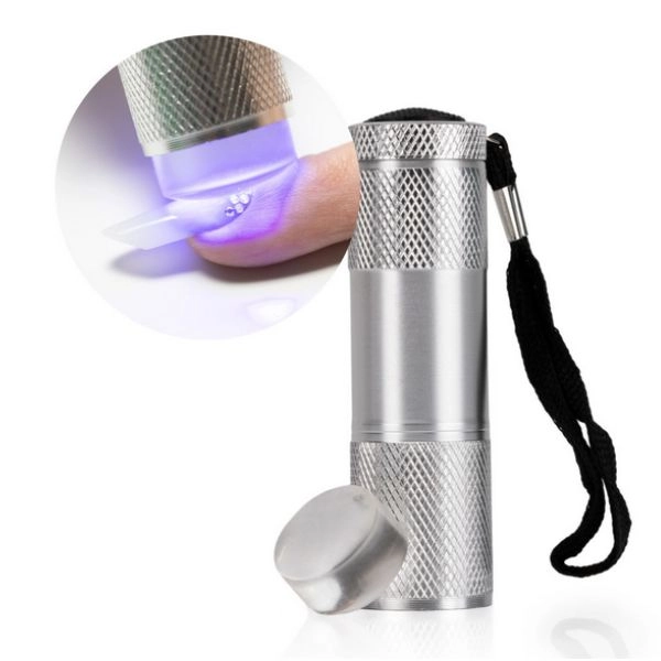 UV/LED mini lampa 9 W s pomůckou pro razítkování