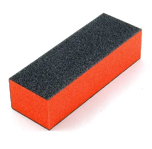 Inginails 3-stranný oranžovo-černý blok - 100/100