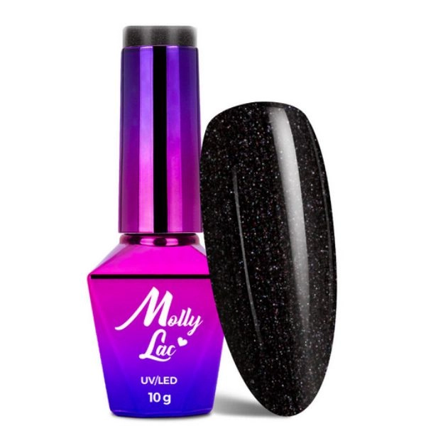 UV/LED Hybridní gel lak MollyLac Elite Women Night Princess č. 46, 10g