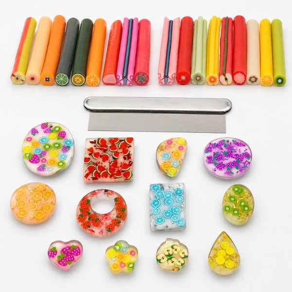 Sada Fimo nail art + vykrajovátko