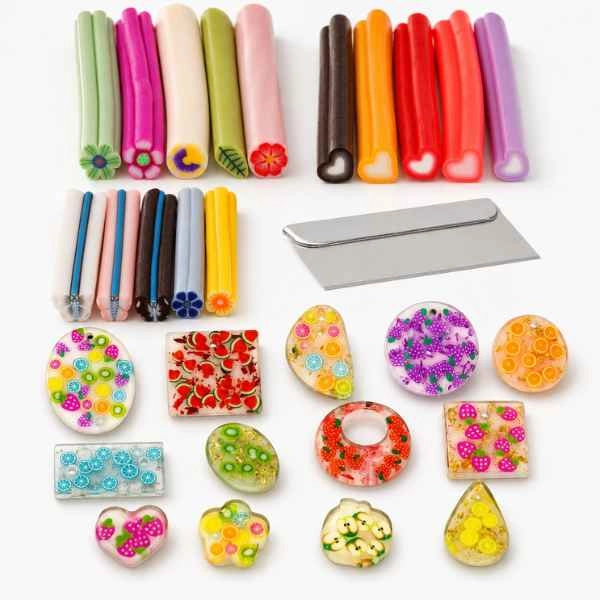 Sada Fimo nail art + vykrajovátko
