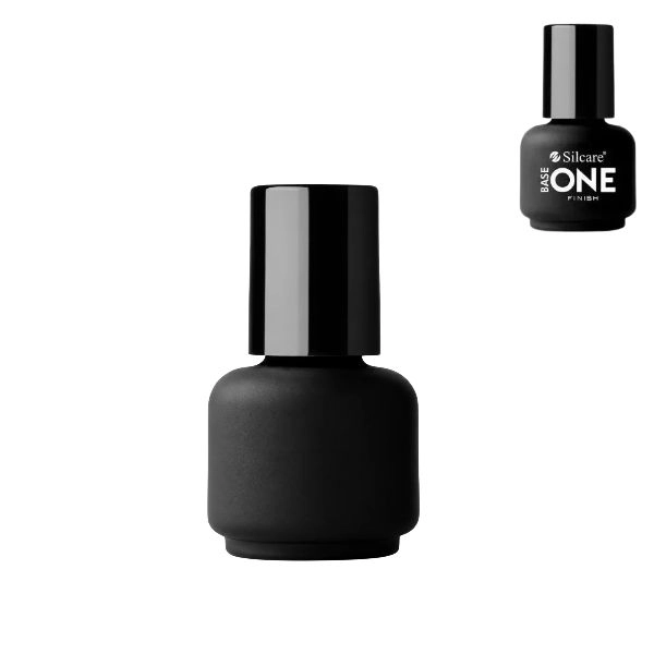 Vrchní gel lak na nehty s výpotkem Silcare - Base One Finish, 15 g