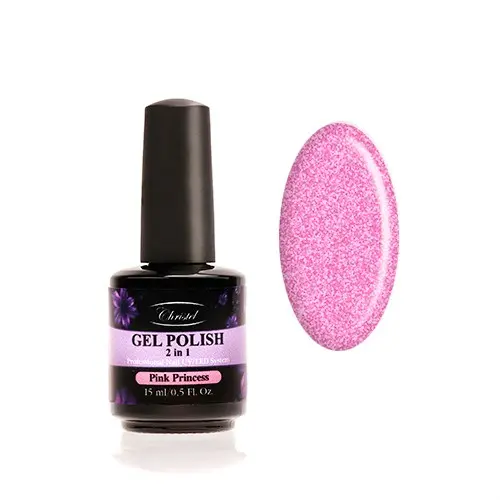 Christel Pink Princess 15ml - Gel Polish 2in1