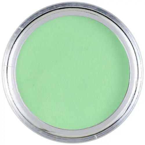 Pastel Green - akrylový prášek světle zelené barvy Inginails 7g