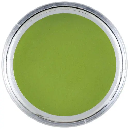 Olivově zelený akrylový prášek na nehty Inginails 7g - Pure Green