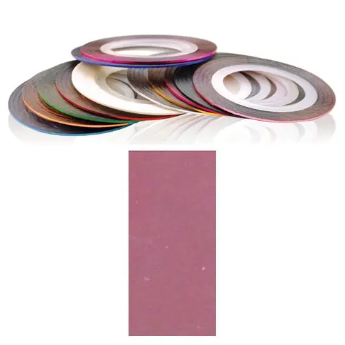 Ozdobná páska na Nail Art – růžová