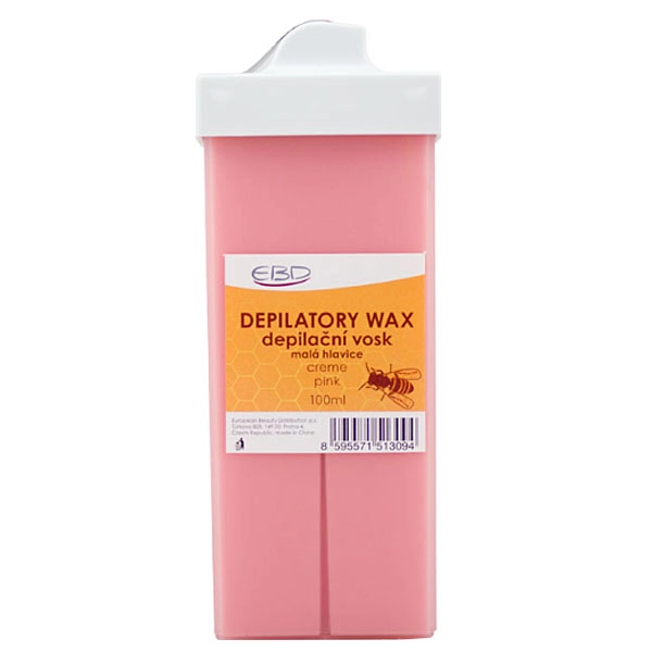 Depilační vosk 100ml – malá hlavice – creme pink