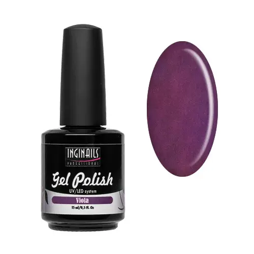 UV gelový lak Inginails Professional 15ml - Viola