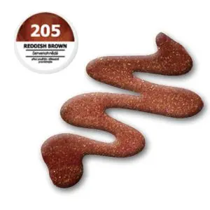 EBD 205 Reddish Brown 5g – barevný UV gel