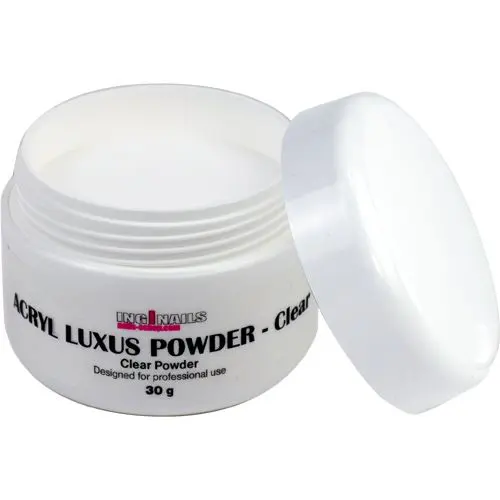 Ledový pudr Inginails - Luxus clear powder 30g