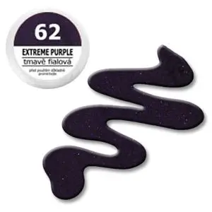 EBD 62 Extreme Purple 5g – barevný UV gel