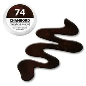 Barevný UV gel – EBD 74 Chambord, 5 g