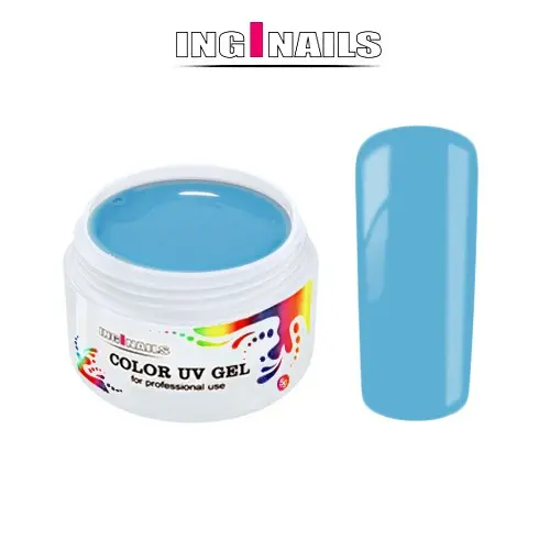 Pastel Blue - 5 g Barevný UV Gel Inginails